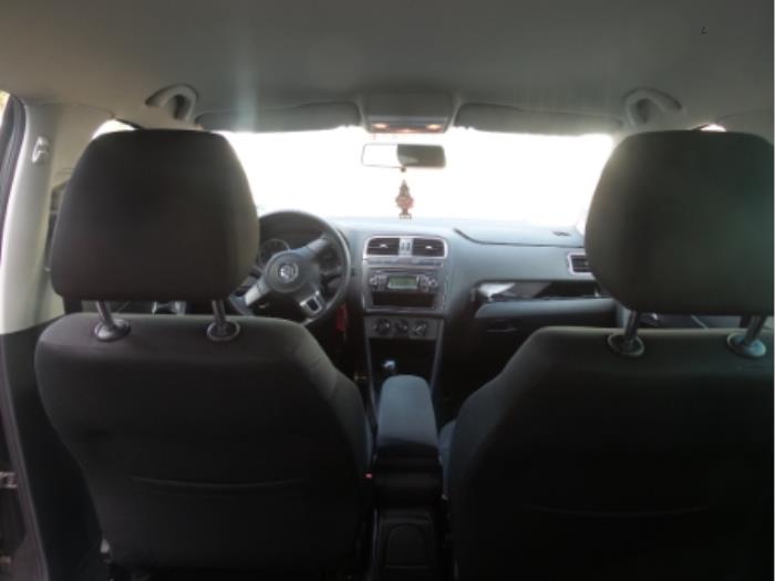 Airbag Set+Modul van een Volkswagen Polo V (6R) 1.2 TSI 2011