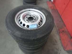 Used Set of wheels + tyres Mercedes Sprinter 3,5t (906.63) 311 CDI 16V Price € 200,00 Margin scheme offered by Autodemontage van de Laar