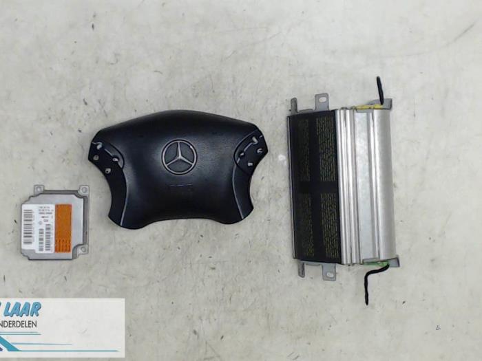 Airbag Set+Modul van een Mercedes-Benz C Combi (S203) 2.0 C-180 16V 2002