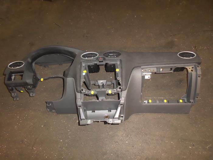 Airbag set+module from a Ford Focus 2 Wagon 1.4 16V 2005