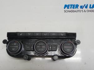 Used Heater control panel Volkswagen Golf VII (AUA) 1.4 TSI 16V Price € 75,00 Margin scheme offered by Autodemontage van de Laar
