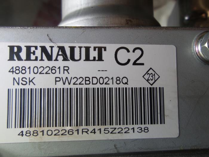 Kolumna kierownicza z Renault Megane IV (RFBB) 1.6 Energy dCi 130 2016