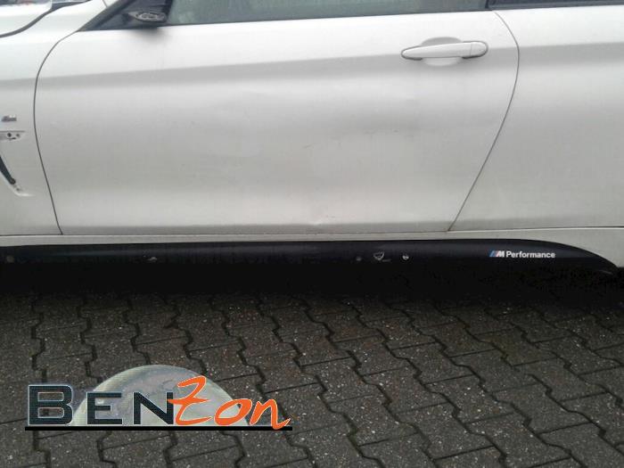 Side skirt, left from a BMW 4-Serie 2015