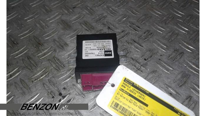 Używane Modul (rózne) BMW 3 serie (F30) 320i 2.0 16V Cena na żądanie oferowane przez Benzon Autodemontage