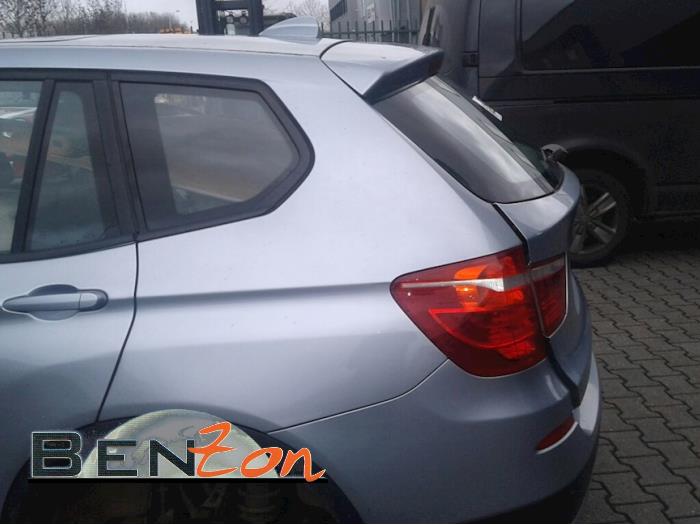 Rear side panel, left from a BMW X3 2012