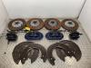 Brake set complete front+rear from a BMW 5-Serie 2013