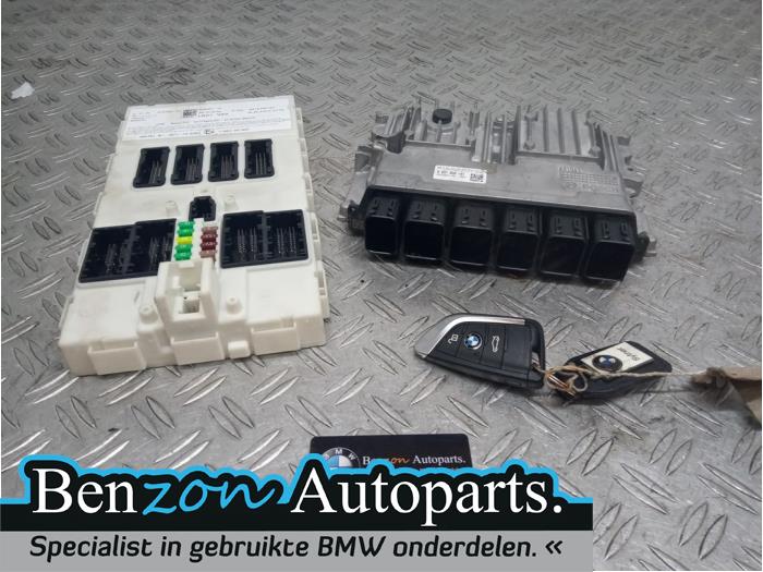 Set of locks BMW X1 12149470916 Benzon Autodemontage