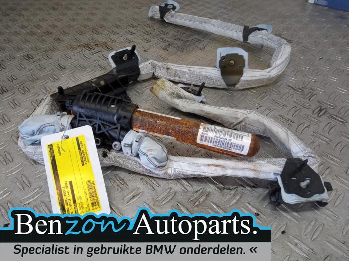 Roof curtain airbag, right from a BMW 1 serie (E81) 116i 1.6 16V 2008