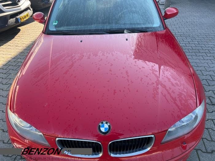 Używane Maska BMW 1 serie (E81) 116i 1.6 16V Cena € 125,00 Procedura marży oferowane przez Benzon Autodemontage