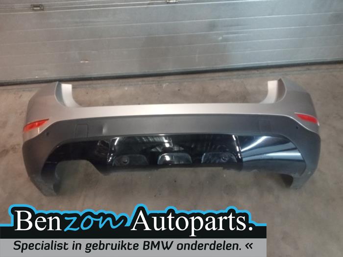 Stoßstange hinten van een BMW X1 (E84) sDrive 20d 2.0 16V 2013