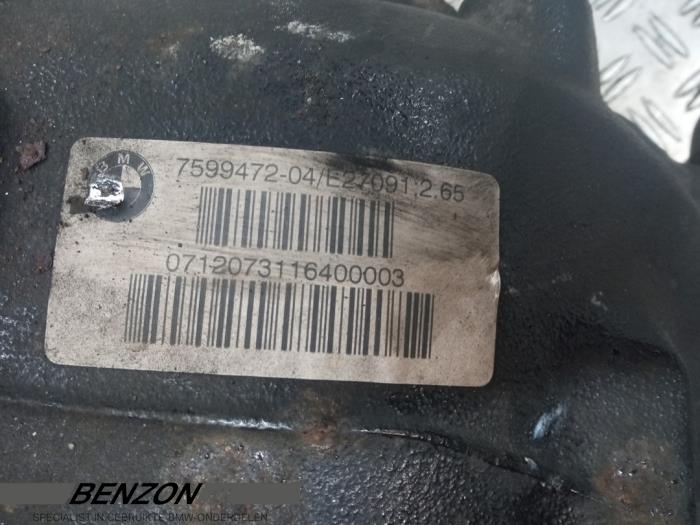 Rear differential BMW 1 serie 116d 2.0 16V - 33107599472 2220831