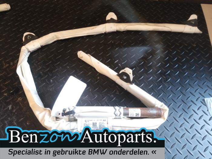 Roof curtain airbag, right from a BMW 3 serie (F30) 328d 2.0 16V 2015