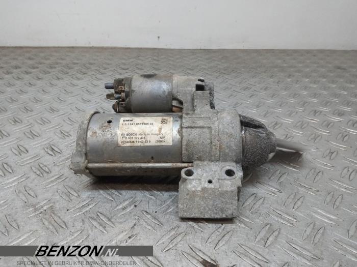 Used Starter BMW 1 serie (F21) 116d 1.6 16V Efficient Dynamics Price € 54,45 Inclusive VAT offered by Benzon Autodemontage