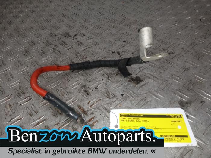 Cable (miscellaneous) from a BMW 2 serie Active Tourer (F45) 218d 2.0 TwinPower Turbo 16V 2015