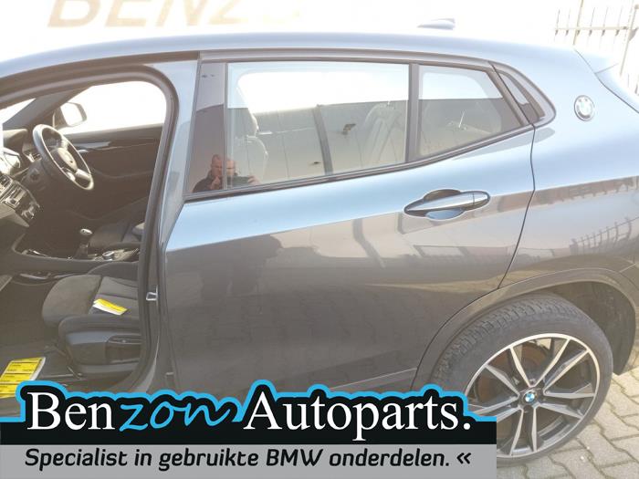 Porte arrière gauche d'un BMW X2 (F39) sDrive 18i 1.5 12V TwinPower Turbo 2019