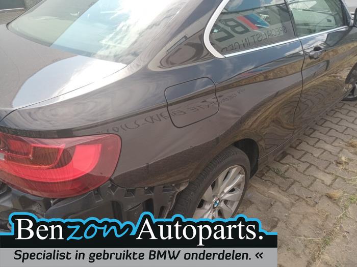 Panel boczny prawy tyl z BMW 2 serie (F22) 218d 2.0 16V 2014