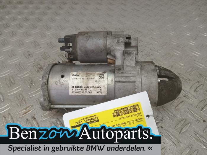 Starter from a BMW 3 serie (F30) 320d xDrive 2.0 16V 2014