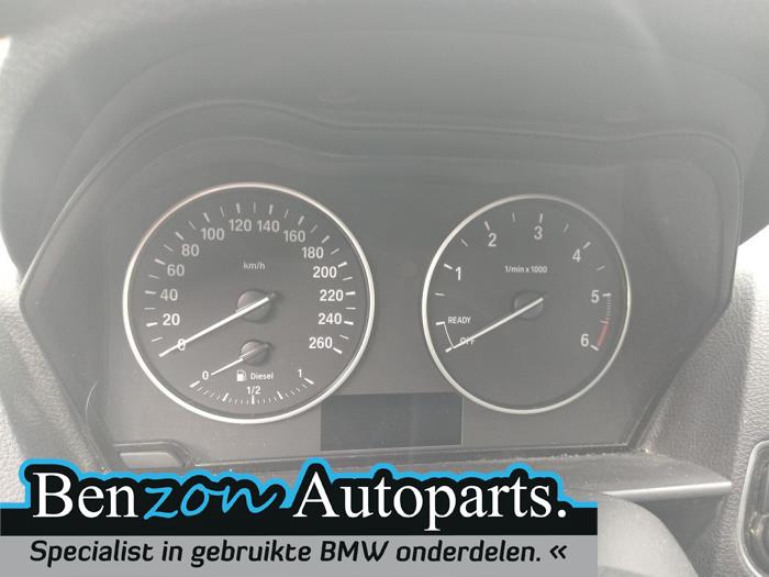 Licznik kilometrów KM z BMW 1 serie (F20) 116d 1.6 16V Efficient Dynamics 2014