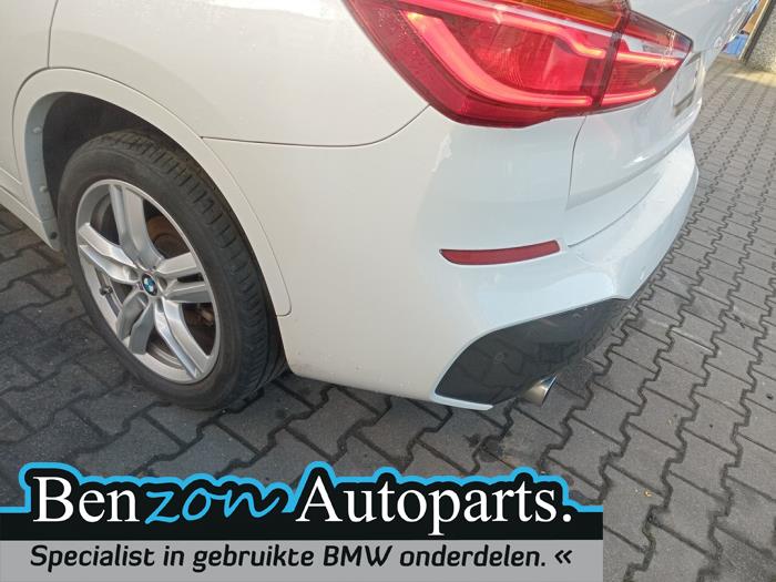 Stoßstange hinten van een BMW X1 (F48) xDrive 18d 2.0 16V 2016