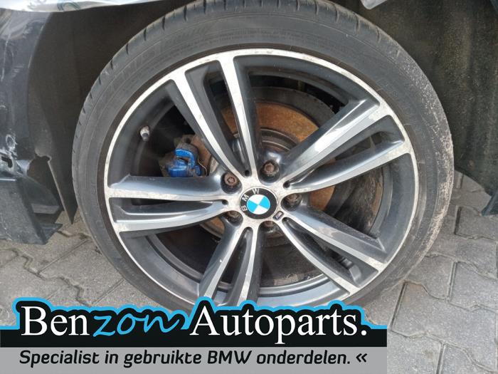 Set of sports wheels from a BMW 4 serie Gran Coupe (F36) 420i xDrive 2.0 Turbo 16V 2014