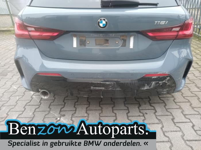 Pare-chocs arrière d'un BMW 1 serie (F40) 118i 1.5 TwinPower 12V 2021