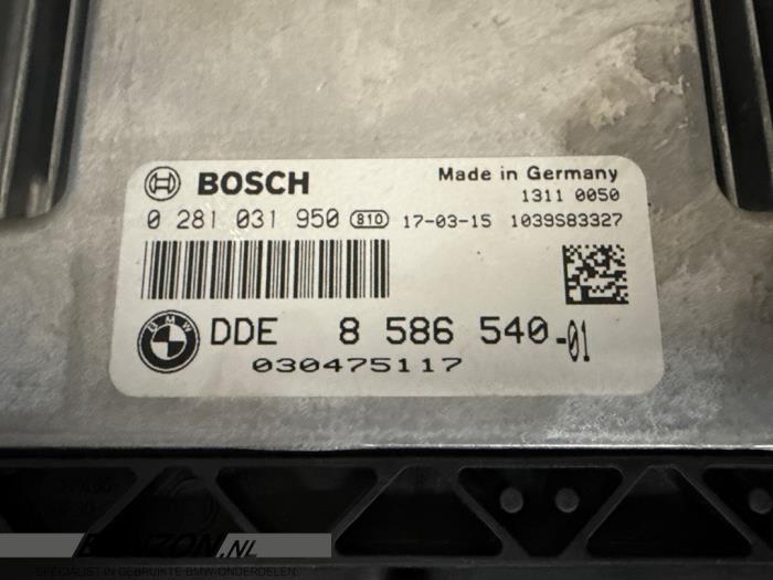 Engine management computer from a BMW 3 serie (F30) 330d xDrive 3.0 24V Performance Power Kit 2017
