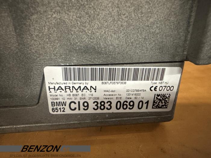 Używane Modul nawigacji BMW 3 serie (F30) 335d xDrive 3.0 24V Cena € 394,99 Procedura marży oferowane przez Benzon Autodemontage