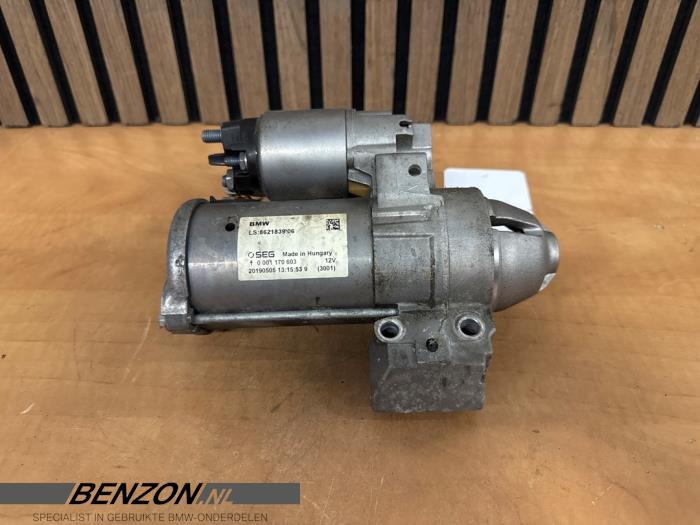 Begagnade Startmotor BMW 3 serie Touring (F31) 318i 1.5 TwinPower Turbo 12V Pris € 14,99 Marginaltabell erbjuds av Benzon Autodemontage