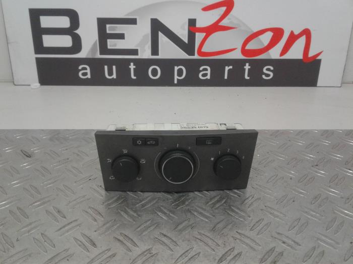 Heater control panel Opel Zafira 13269411
