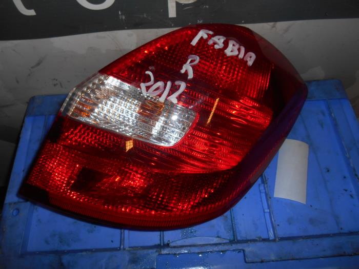 Taillight, right from a Skoda Fabia 2012