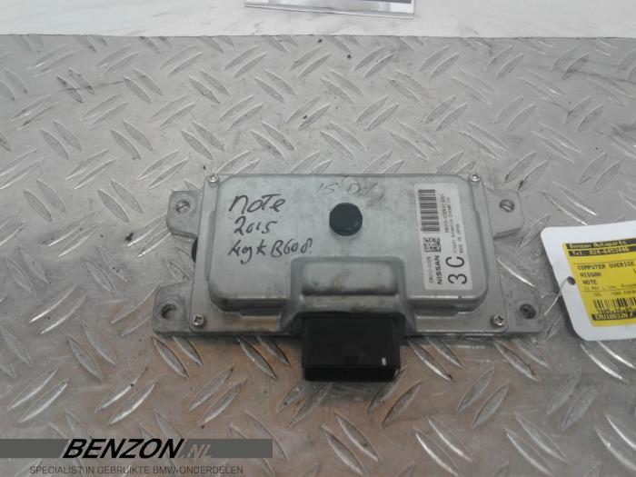 Used Computer, miscellaneous Nissan Note Price on request offered by Benzon Autodemontage