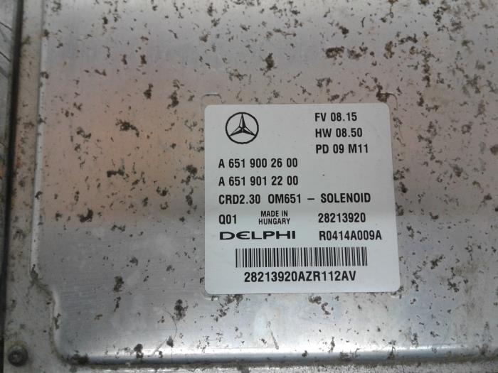 Zestaw zamków z Mercedes Sprinter 2008