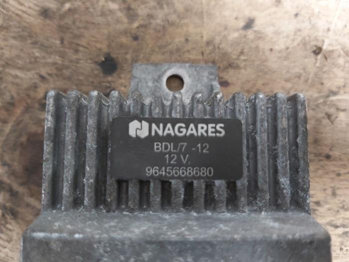 Glow plug relay Citroen Nemo 1.3 HDi 75 9645668680