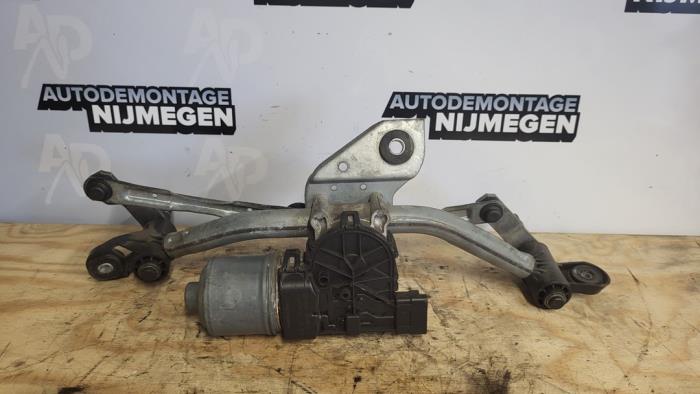 Wiper motor + mechanism from a Renault Twingo II (CN) 1.2 16V 2008