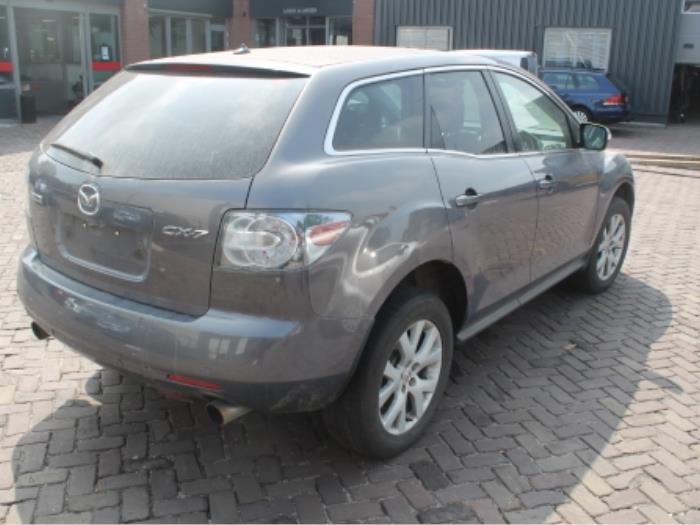 Używane Tylna klapa Mazda CX-7 2.3 MZR DISI Turbo 16V AWD Cena € 150,00 Procedura marży oferowane przez V.Deijne Jap.Auto-onderdelen BV