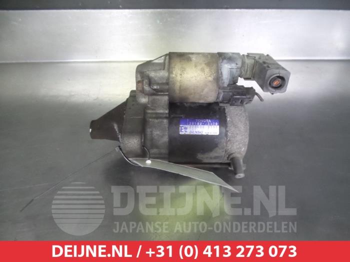 Usagé Démarreur Toyota Yaris (P1) 1.0 16V VVT-i Prix € 20,00 Règlement à la marge proposé par V.Deijne Jap.Auto-onderdelen BV