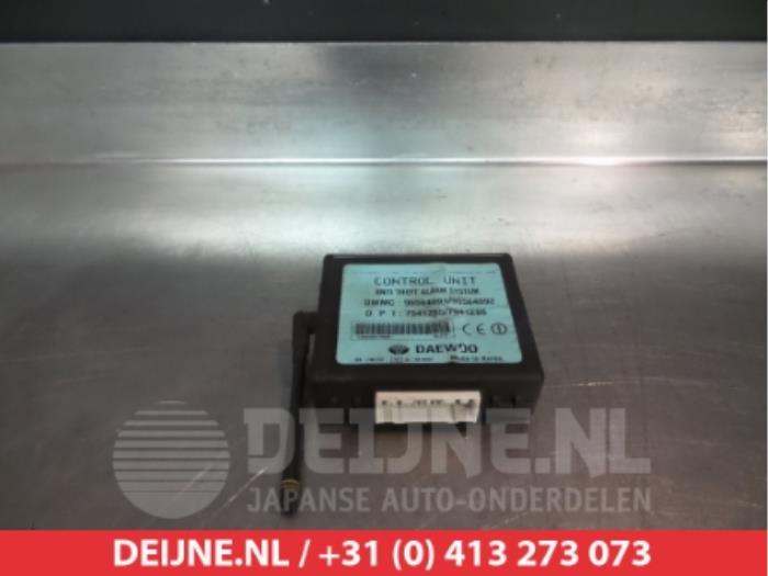 Używane Modul alarmu Chevrolet Matiz 1.0 Cena € 35,00 Procedura marży oferowane przez V.Deijne Jap.Auto-onderdelen BV