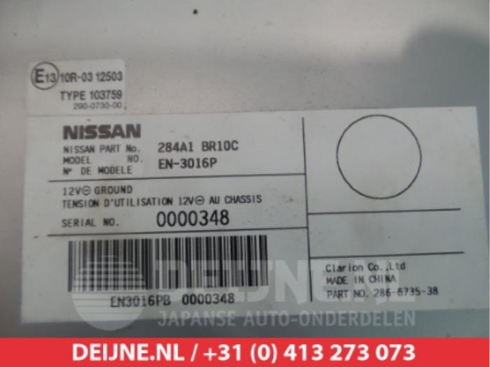 Używane Modul kamery Nissan Qashqai (J10) 2.0 dCi 4x4 Cena € 50,00 Procedura marży oferowane przez V.Deijne Jap.Auto-onderdelen BV