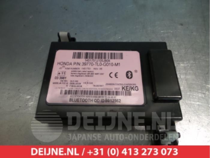Begagnade Bluetooth-modul Honda Accord (CU) 2.2 i-DTEC 16V Pris € 30,00 Marginaltabell erbjuds av V.Deijne Jap.Auto-onderdelen BV