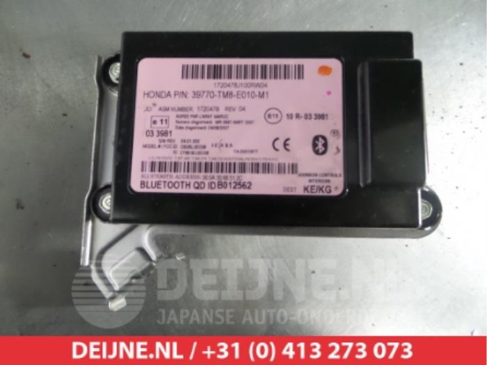 Używane Modul Bluetooth Honda Insight (ZE2) 1.3 16V VTEC Cena € 35,00 Procedura marży oferowane przez V.Deijne Jap.Auto-onderdelen BV
