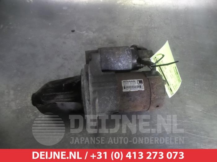 Gebrauchte Anlasser Nissan X-Trail (T30) 2.0 16V 4x2 Preis € 35,00 Margenregelung angeboten von V.Deijne Jap.Auto-onderdelen BV