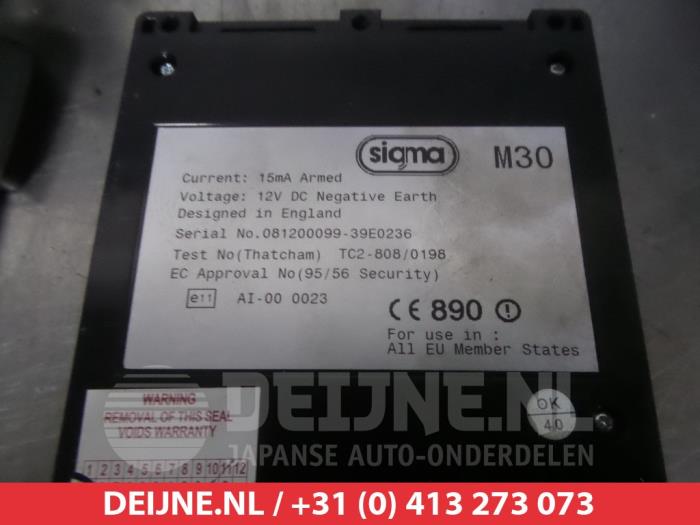 Engine management computer from a Subaru Legacy Touring Wagon (BP) 2.5 16V 2005