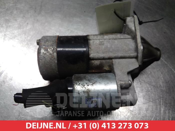 Gebrauchte Anlasser Mitsubishi Pajero Pinin (H6/H7) 1.8 GDI 16V 3-drs. Preis € 30,00 Margenregelung angeboten von V.Deijne Jap.Auto-onderdelen BV