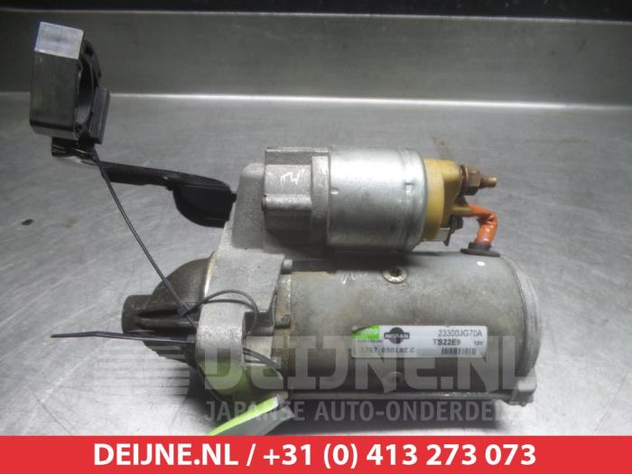 Gebrauchte Anlasser Nissan Qashqai (J10) 2.0 dCi 4x4 Preis € 35,00 Margenregelung angeboten von V.Deijne Jap.Auto-onderdelen BV