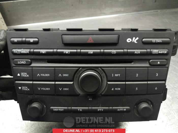 Używane Radio Mazda CX-7 2.2 MZR-CD 16V Cena € 50,00 Procedura marży oferowane przez V.Deijne Jap.Auto-onderdelen BV