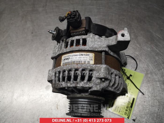 Gebrauchte Dynamo Toyota Yaris III (P13) 1.4 D-4D-F Preis € 45,00 Margenregelung angeboten von V.Deijne Jap.Auto-onderdelen BV