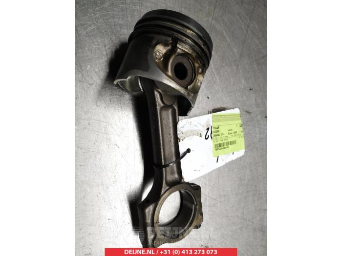 Usados Pistón Nissan Qashqai (J10) 1.5 dCi DPF Precio € 50,00 Norma de margen ofrecido por V.Deijne Jap.Auto-onderdelen BV