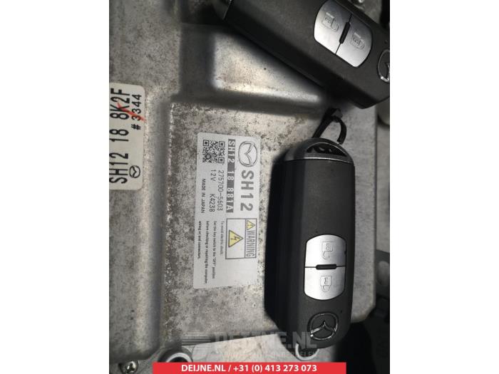 Zündschloss+Schlüssel van een Mazda 3 (BM/BN) 2.2 SkyActiv-D 150 16V 2014