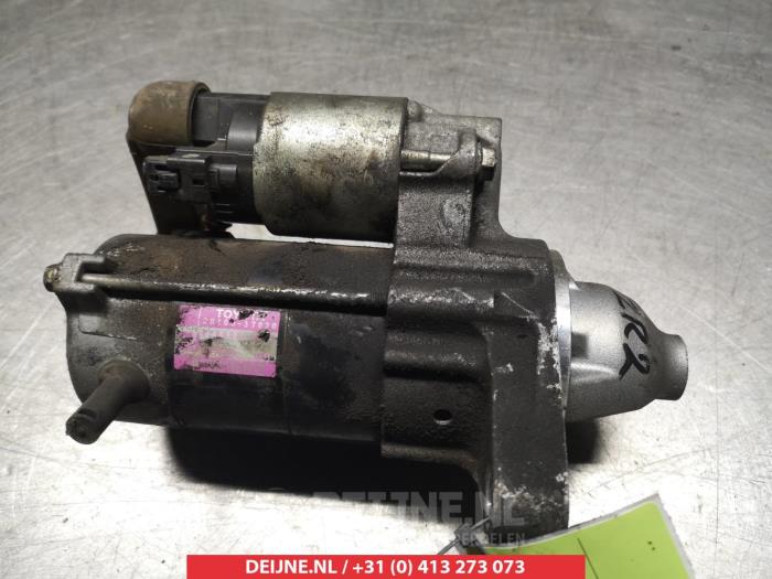 Gebrauchte Anlasser Toyota Yaris Preis € 25,00 Margenregelung angeboten von V.Deijne Jap.Auto-onderdelen BV