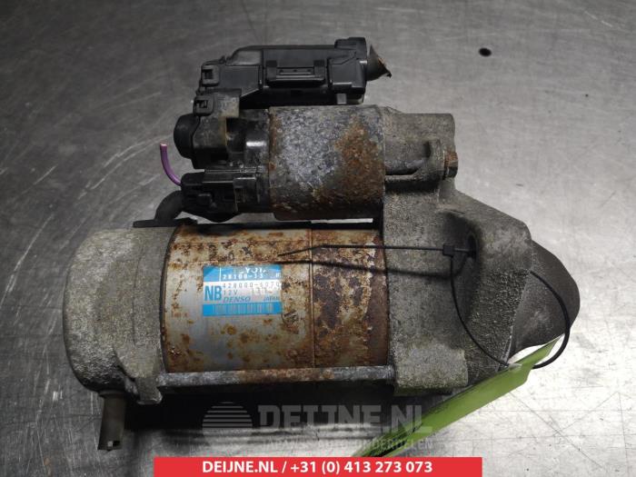 Gebrauchte Anlasser Toyota Verso S 1.4 D-4D Preis € 50,00 Margenregelung angeboten von V.Deijne Jap.Auto-onderdelen BV